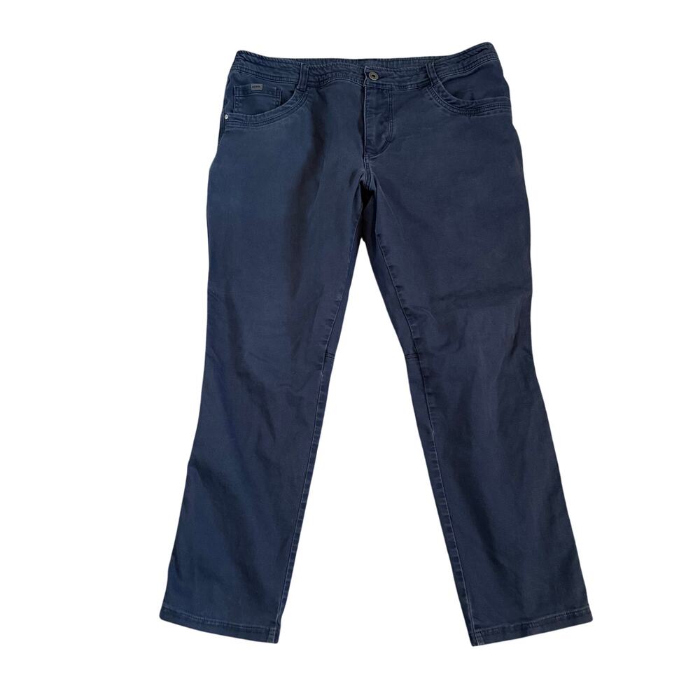 Kuhl Revolt Pants Mens 40x32 (Act 40x30) Blue Lightweight Stretch Hiking Comfort